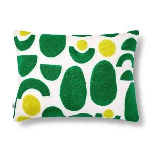 New Tabitha Brown Avocado Stripes Double-Sided Decor Pillow